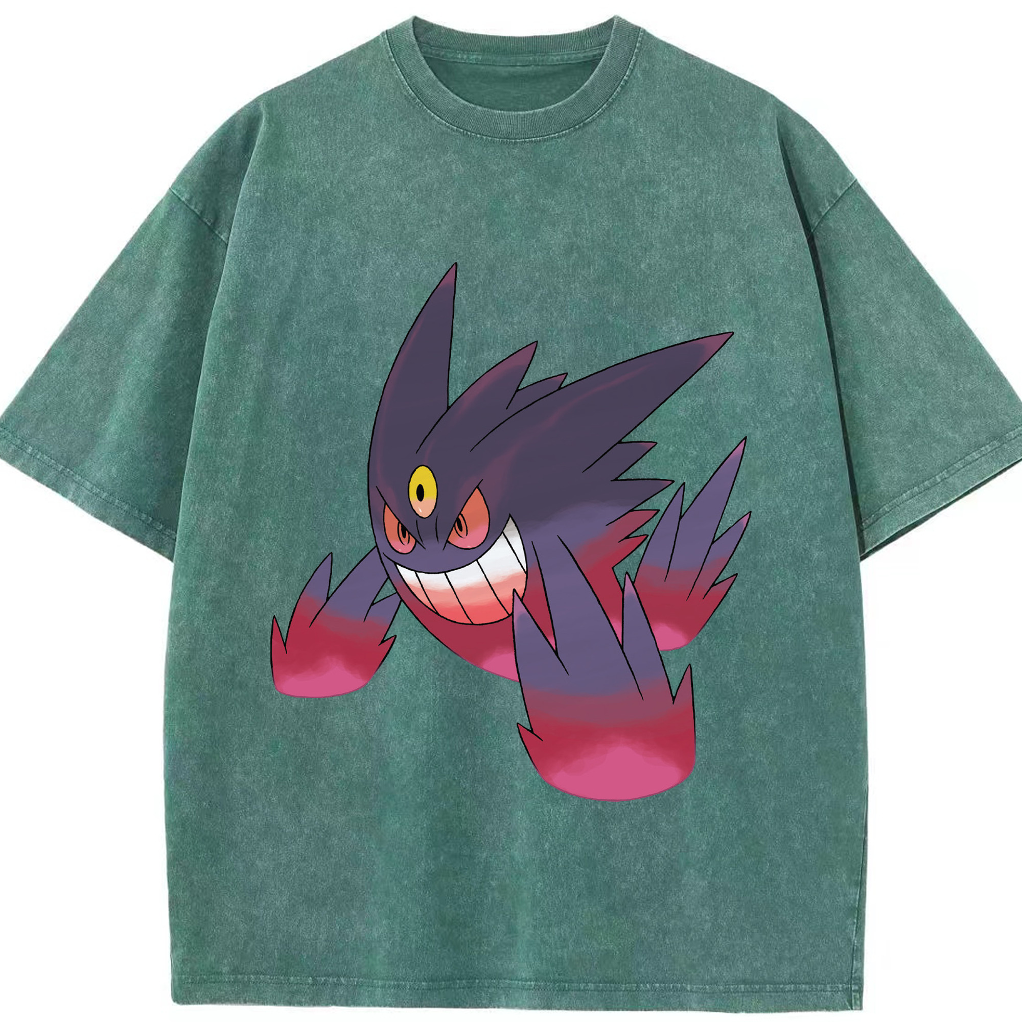 （画像用） ポケットモンスター Pokémon 綿100% ヴィンテージ風 半袖Tシャツ（フロントプリント）
